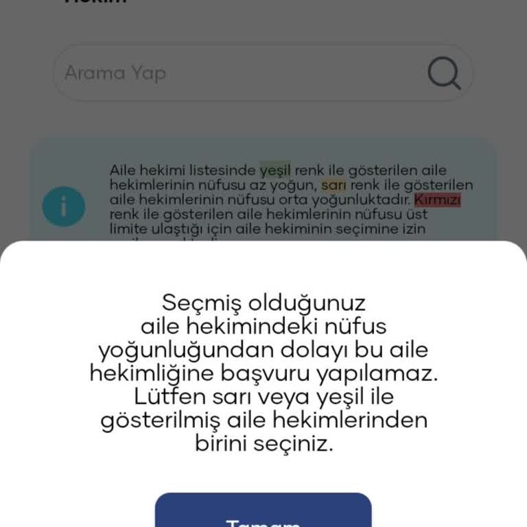Aile Hekimi Kotası Dolu, Aylardır Kayıt Yaptıramıyorum Mağdurum