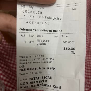 Yanlış Sipariş Sonrası İlgisiz Ve Çözüm Sunmayan Müşteri Hizmeti