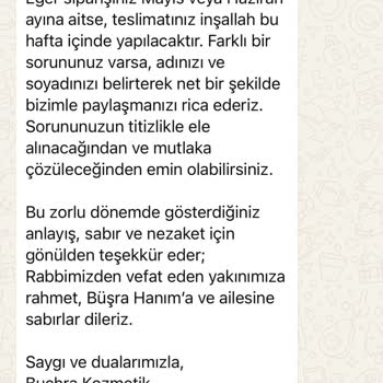 Siparişlerim Teslim Edilmedi, Mağdur Edildim