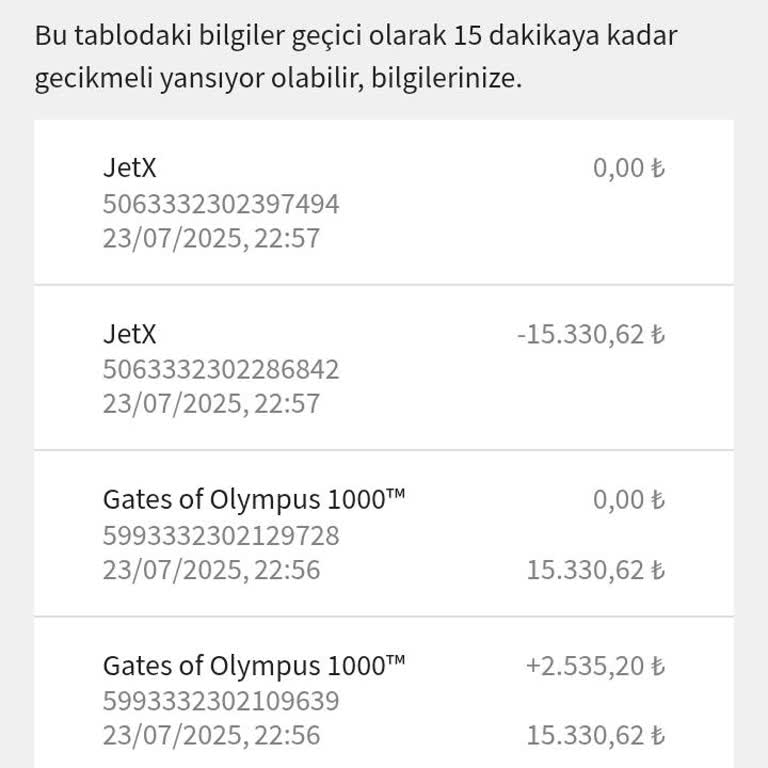 Hesabım Kısa Sürede Sıfırlandı Ve Param Kayboldu