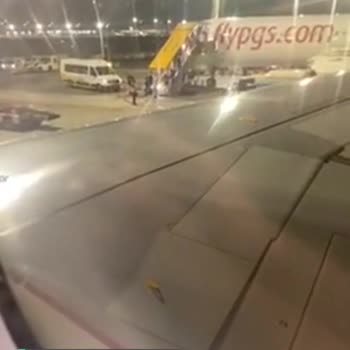 Pegasus Rötar 1 Saati Geçkin Uçakta Bekleme