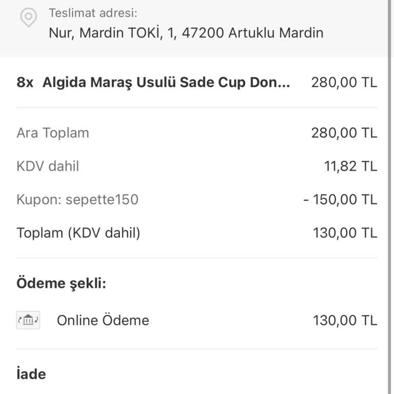 Eksik Ürün Ve Yanıltıcı Bilgilendirme Mağduriyeti