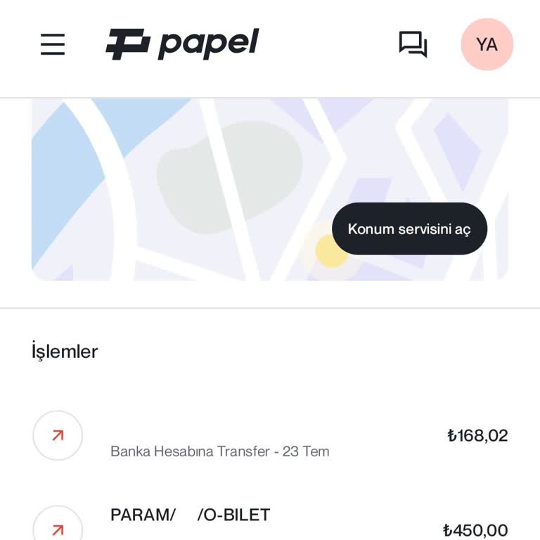 Papel'de Davet Ve Cashback Hediyeleri Yüklenmiyor