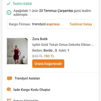 Sipariş Edilen Elbise Yerine Farklı Ve Pahalı Ürün Gönderildi, Mağdur Edildim