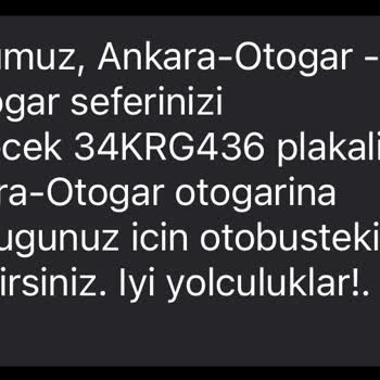 Kamil Koç’ta Güvenli Ve Konforlu Yolculuk Hayal Oldu