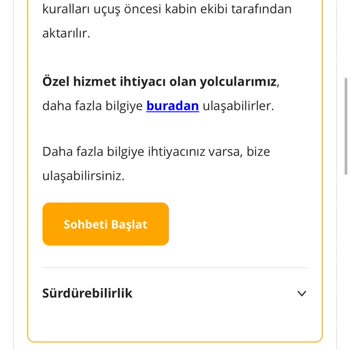 Pegasus'ta Müşteri Hizmetleri Ve Kabin Ekibi Deneyiminde Hayal Kırıklığı