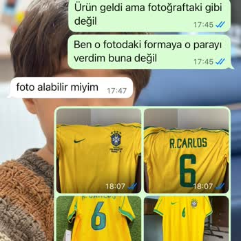 Sipariş Edilen Forma Yerine Farklı Ürün Gönderildi Ve İletişim Kurulmadı