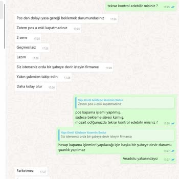 Yanlış Bilgilendirme Ve İletişim Eksikliği Nedeniyle Hesap Kapatma Sürecinde Yaşanan Mağduriyet