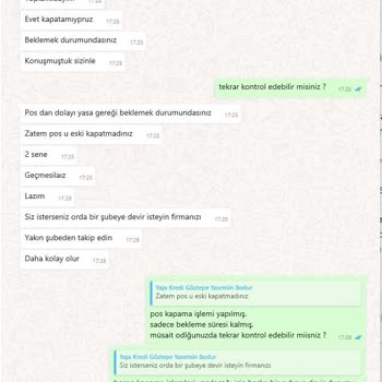 Yanlış Bilgilendirme Ve İletişim Eksikliği Nedeniyle Hesap Kapatma Sürecinde Yaşanan Mağduriyet