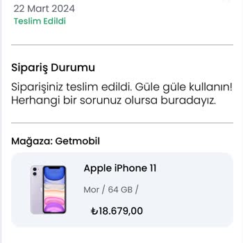 Satın Aldığım Cihazın Tekrar Satışında Yaşadığım Sorun