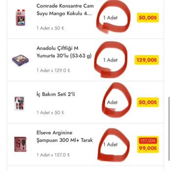 Eksik Ürünler Teslim Edilmedi, İade Tutarı Yanlış Hesaplandı