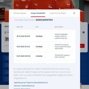 Aras Kargo Teslim Edilmeden Teslim Edilmiş Gösterilen Kargo Ve Umursamaz Hizmet