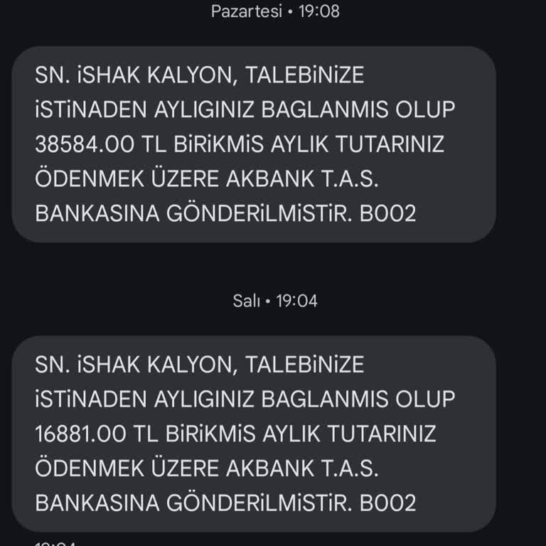 Malulen Emeklilik Ödemem Akbank Hesabıma Ulaşmadı