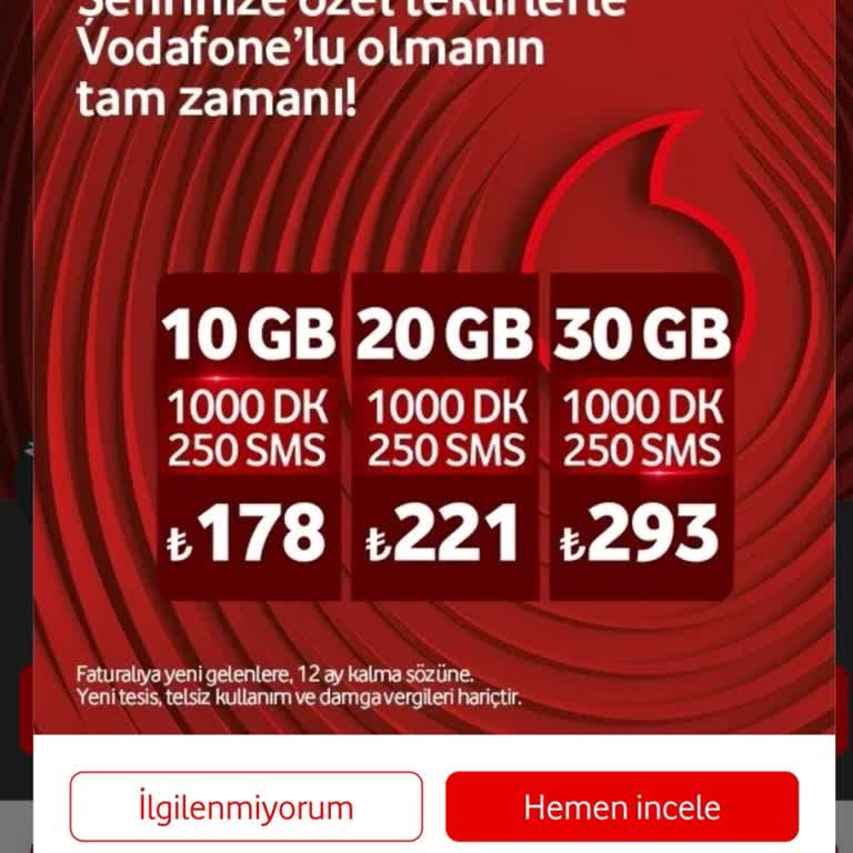 Vodafone'da İnternet Çekmiyor, İşlerimiz Aksıyor