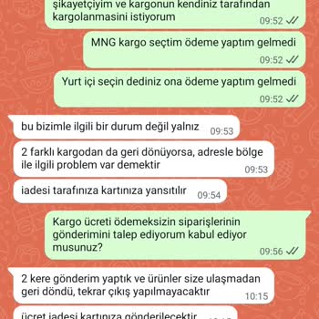 Ürün Teslim Edilmeden Kargo Ücreti Alındı, Mağduriyetim Giderilmedi