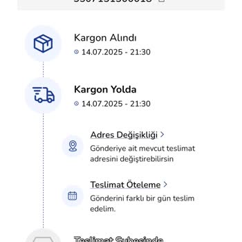 Teslimat Süresinin Sürekli Ertelenmesi Ve Kargo Firması Sorunu
