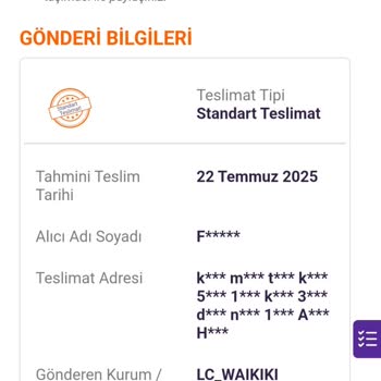 Teslimat Süresinin Sürekli Ertelenmesi Ve Kargo Firması Sorunu