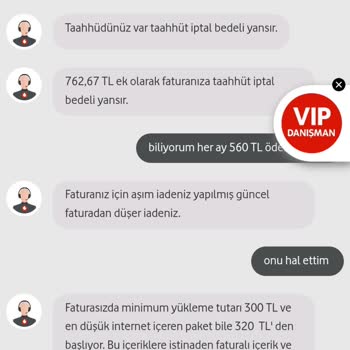 Yanıltıcı Bilgilendirme Ve Yüksek Fatura Nedeniyle Vodafone’dan Mağduriyet Yaşadım