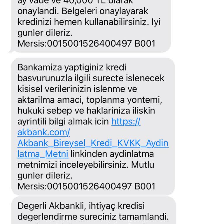 Onaylanan Kredime Erişemiyorum Müşteri Temsilcisi Başvurumu İptal Etti
