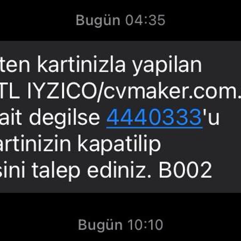 Bilgim Dışında Kredi Kartımdan Yüklü Tutar Çekildi, Acil İade Talebim Var