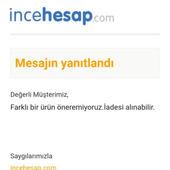 Monitör Değişiminde Alt Model Ve Fiyat İadesi Teklifiyle Mağduriyet