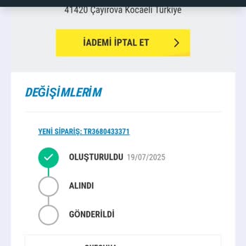 Siparişim Eksik Geldi Çadırım Ulaşmadı