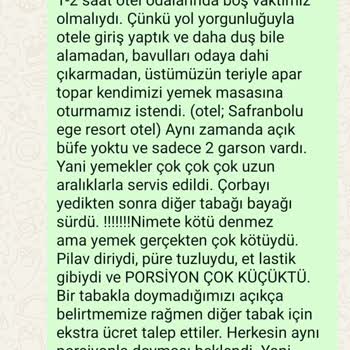 Tur Rehberi Ve Konaklama Hizmetlerinde Hayal Kırıklığı