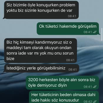 İade Hakkım Reddedildi, Muhatap Bulamıyorum