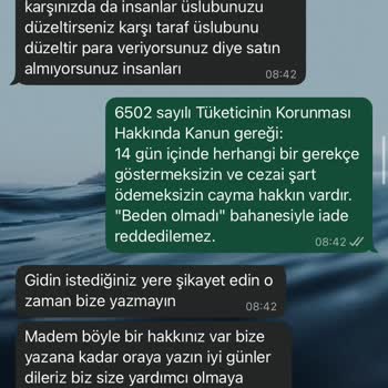 İade Hakkım Reddedildi, Muhatap Bulamıyorum