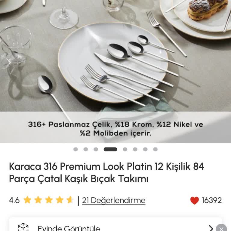 I Couldn’t Replace One Missing Spoon from My Karaca 316 Premium Look Cutlery Set