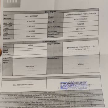 Garanti Sürecinde Geciken Ücret İadesi Ve Mağduriyet