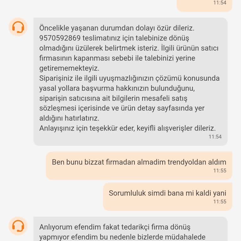 Trendyol Patlayan Ürün Ve Çözümsüz Destek Süreci Mağduriyeti