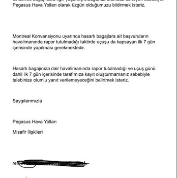 Valizim Uçuş Sonrası Zarar Gördü, Şikayetim Sonuçsuz Kaldı