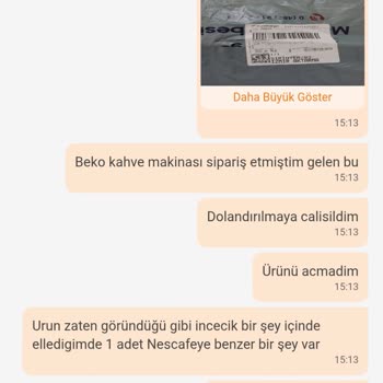 Yanlış Ürün Gönderildi, İade Sürecim Başladı