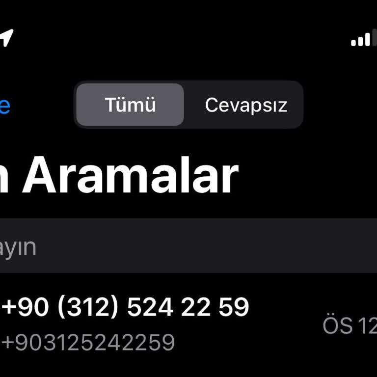Bilinmeyen Numaradan Arandım, İşlemleri Kabul Etmiyorum