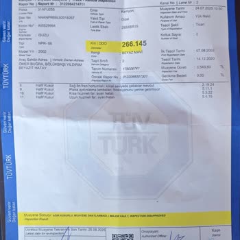 Her Yıl Tekrarlanan El Freni Kusuru Nedeniyle Muayeneden Geçemeyen Araç