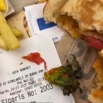 Usta Dönerci 39 Burda AVM Kırklareli Lüleburgaz. Aşırı Kötü Yemek
