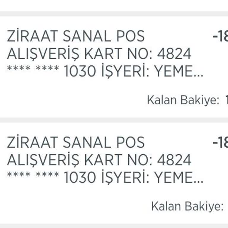 Online Kartla Çift Çekim Ve İade Sorunu Yaşadım
