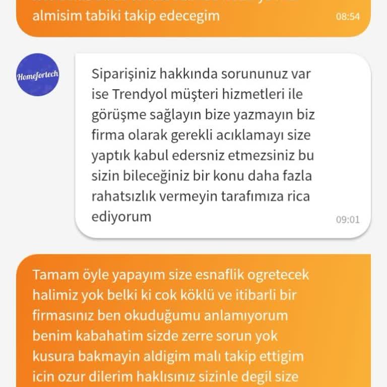 Sipariş Verdim, Ne Ürün Var Ne Cevap