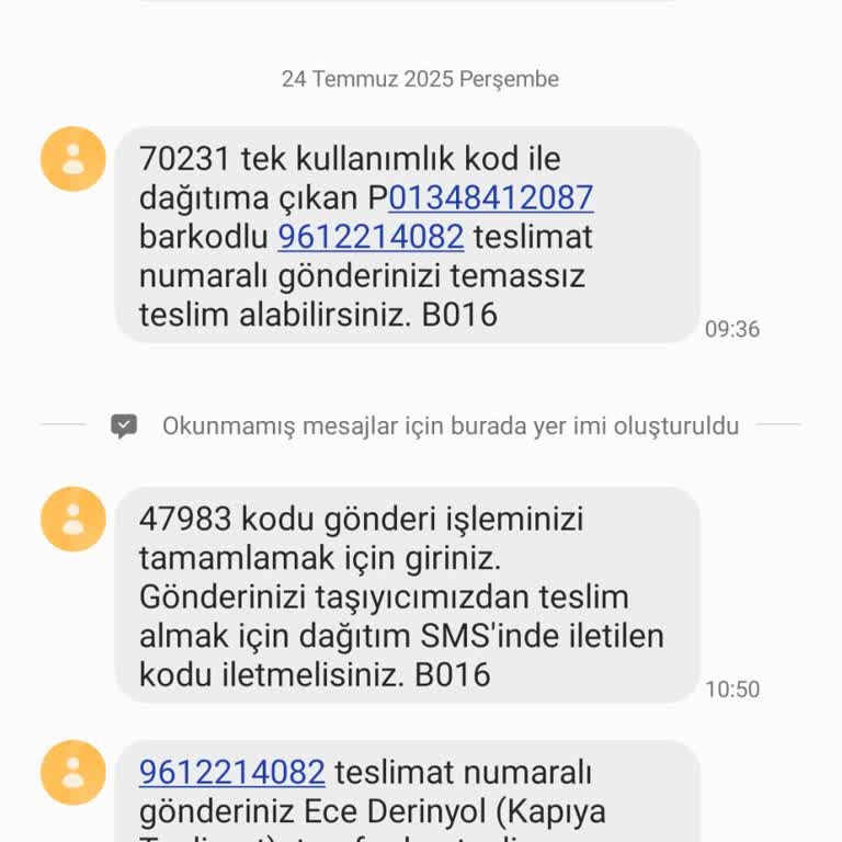 Teslim Edilmeden 'Teslim Edildi' Mesajı Geldi, Kargom Kayıp!