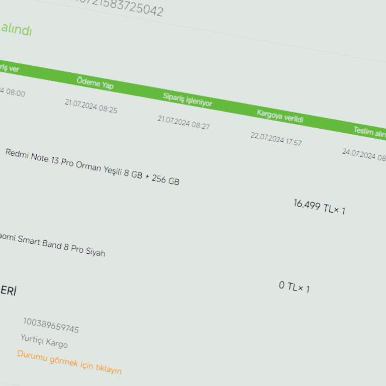 Xiaomi'den Alınan Telefon Sorunu!