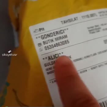 @butikkk_miram Şikayetçiyim!