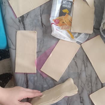 Milföyler Yapışık Ve Kırık Çıktı Misafirlerime Börek Yapamadım