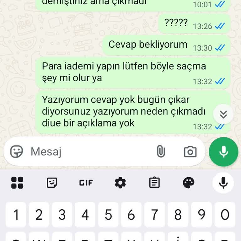 Ödeme Sonrası İletişim Sıfır, Mağdur Edildim