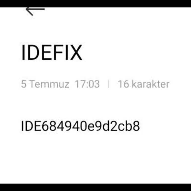 İdefix İade Sürecinde Yaşanan Hatalar Ve Mağduriyet