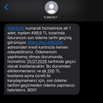 Arkadaşını Getir Kampanyasında İlk Ay Ücretsiz İnternet Hakkım Uygulanmadı