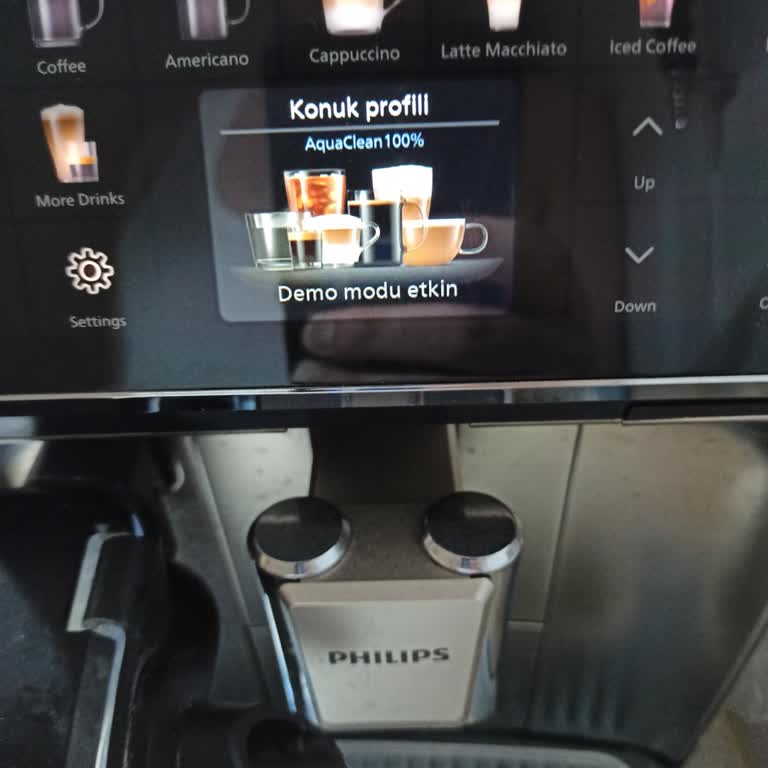 Philips Latte GO Kahve Makinesi Demo Modda Kaldı, Kullanılamıyor