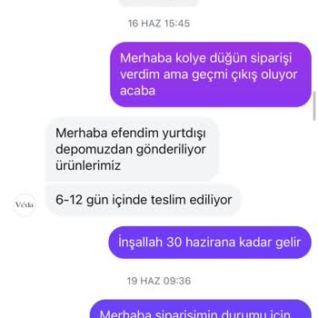 İki Ayı Geçen Siparişimde Ücret İadesi Yapılmıyor