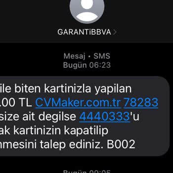 Kartımdan İzinsiz 19900 Lira Çekildi Acil Çözüm Bekliyorum