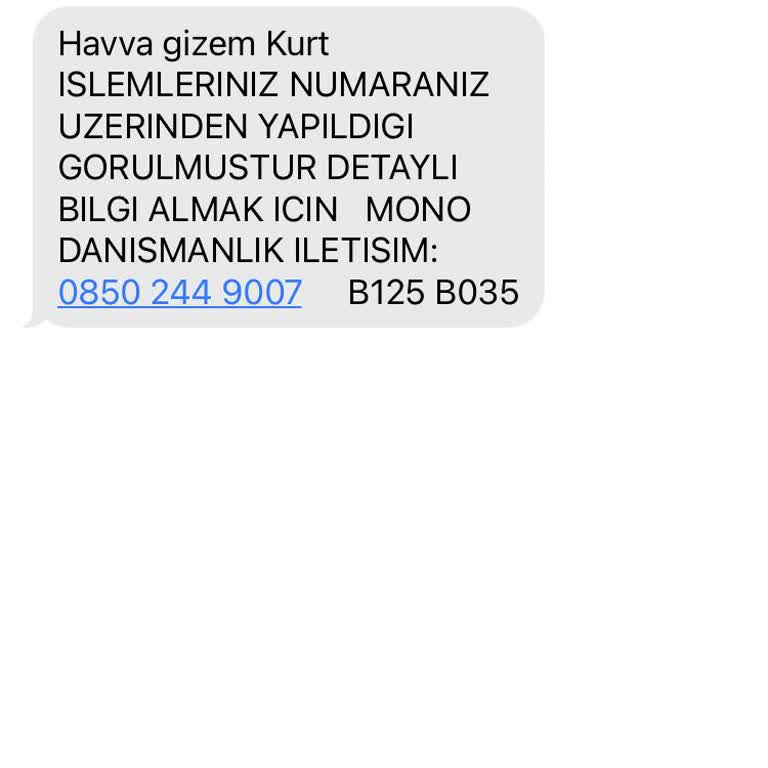 Bana Ait Olmayan Suçlamalar Ve Asılsız Mesajlar Hakkında Şikayetim Var